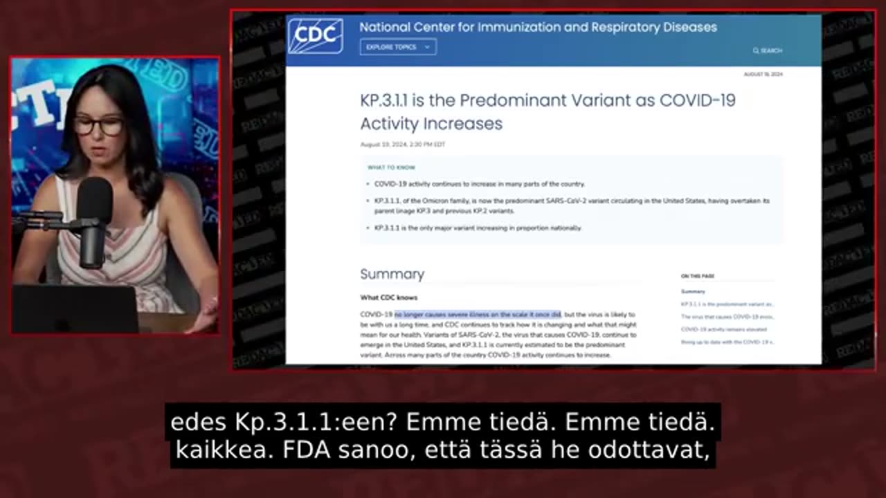 Ei ole todellista - FDA puskee UUSIA Covid-piikkejä hätätilaan vedoten!