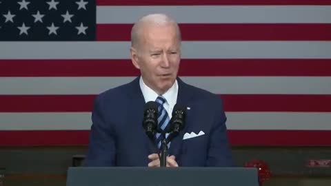 Biden's Synapses Malfunction As He Attempts to Speak Complete Sentence