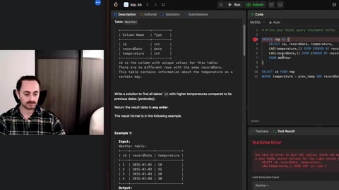 SQL LAG Calcuations