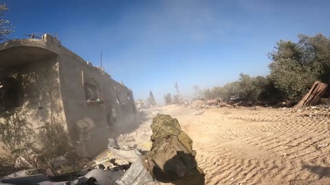 IDF 14th Armored Reserves Brigade Captured Hamas outpost