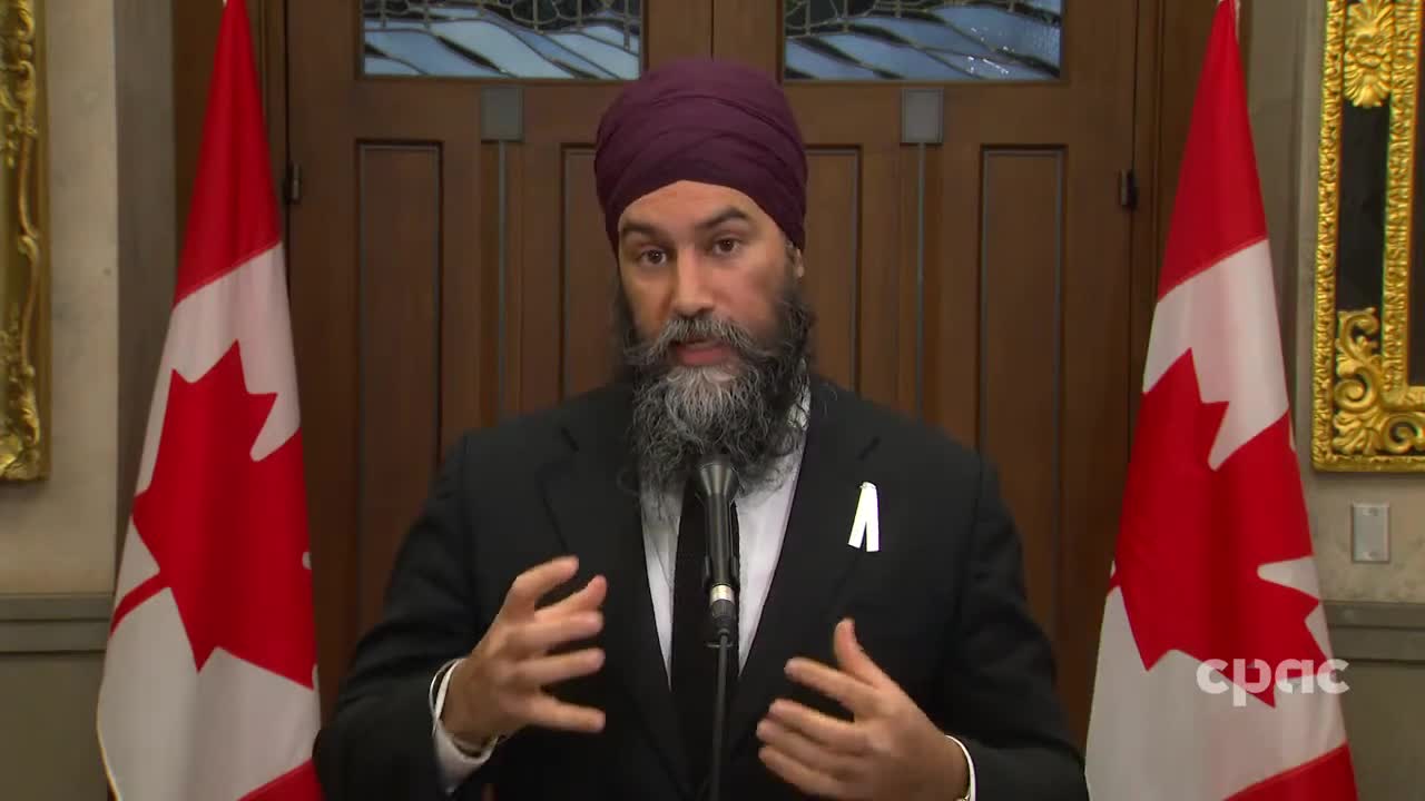 Canada: NDP Leader Jagmeet Singh comments on firearms bill, AG audits on federal COVID-19 response – December 6, 2022