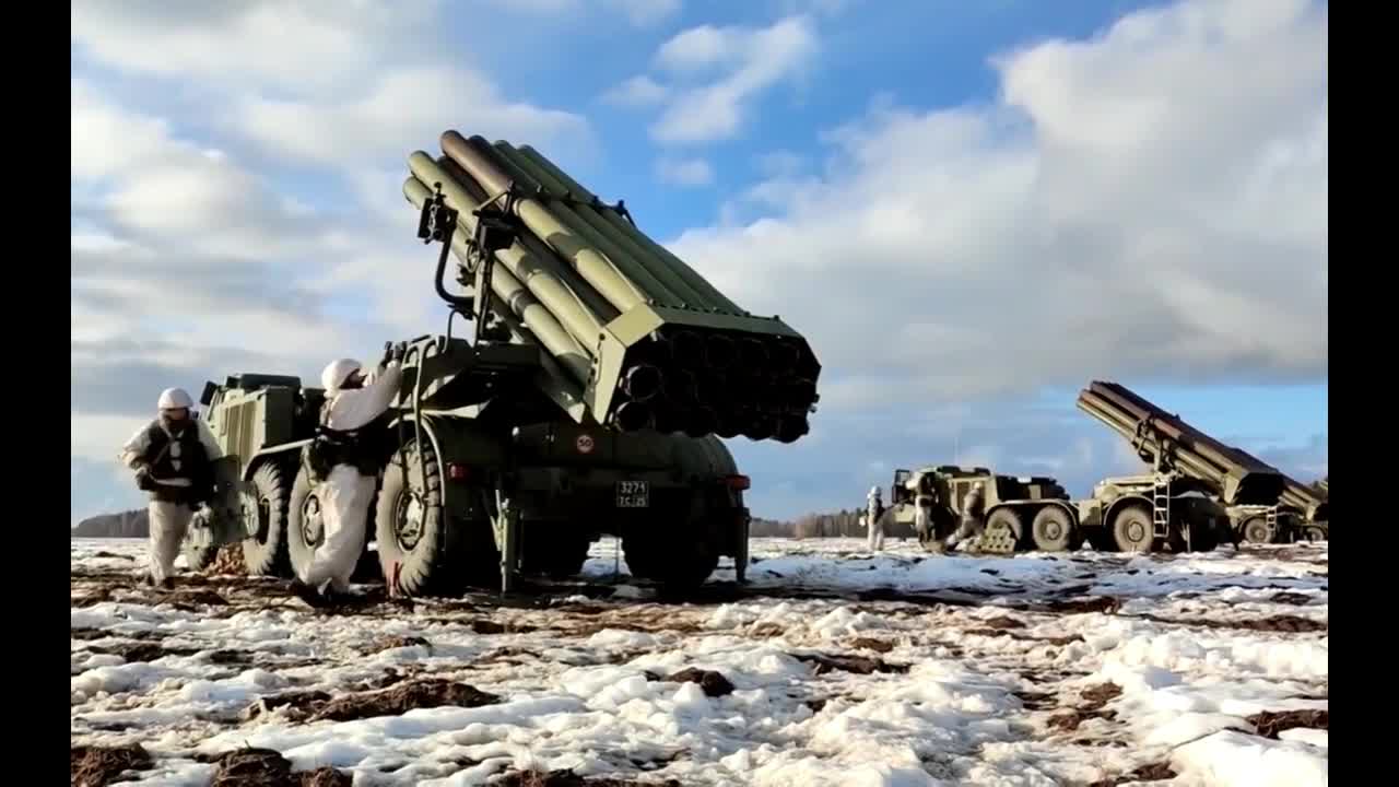 Russia-Belarus joint military exercise at Osipovichsky training ground