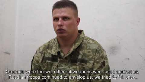 The captured AFU serviceman told about heavy losses in the AFU units