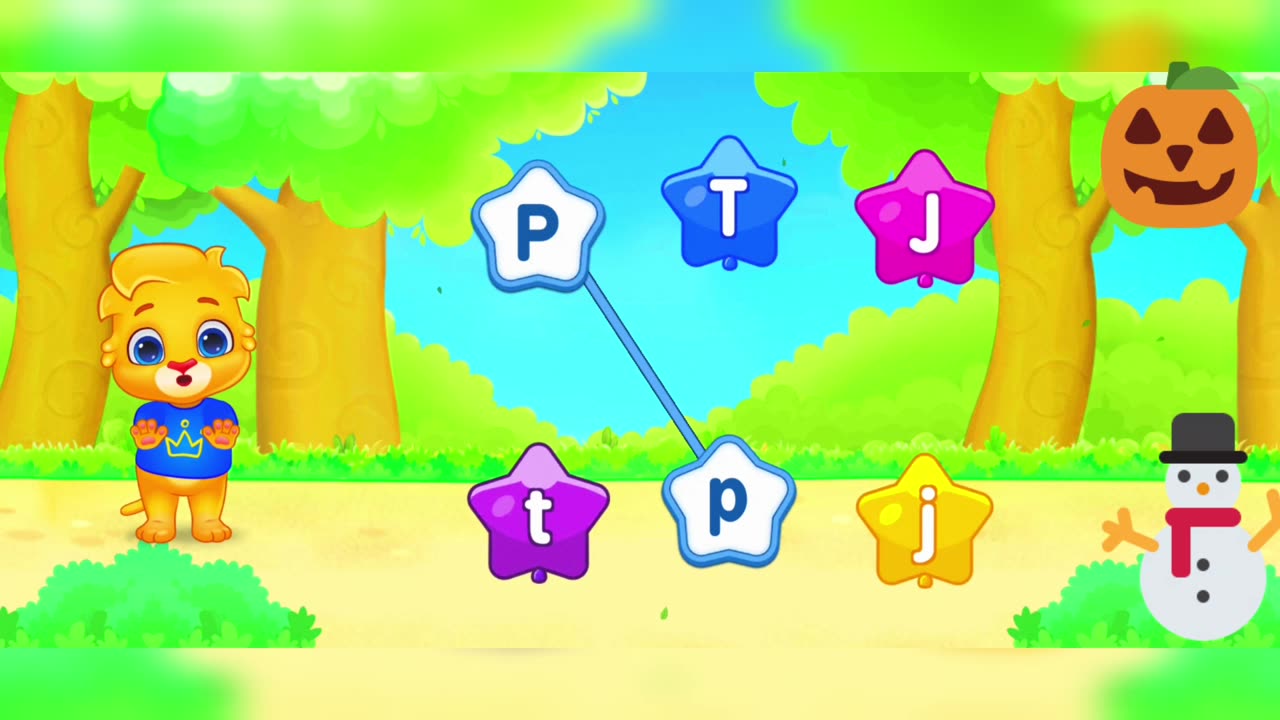 Alphabet Learning Cartoon