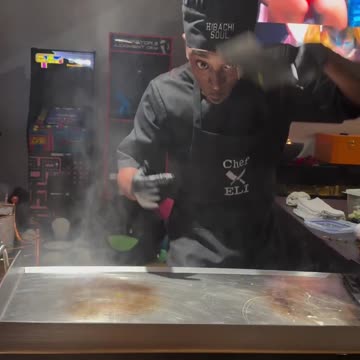 Ghetto Benihana's in da hood 🥩🔪🍜🥢⛩️