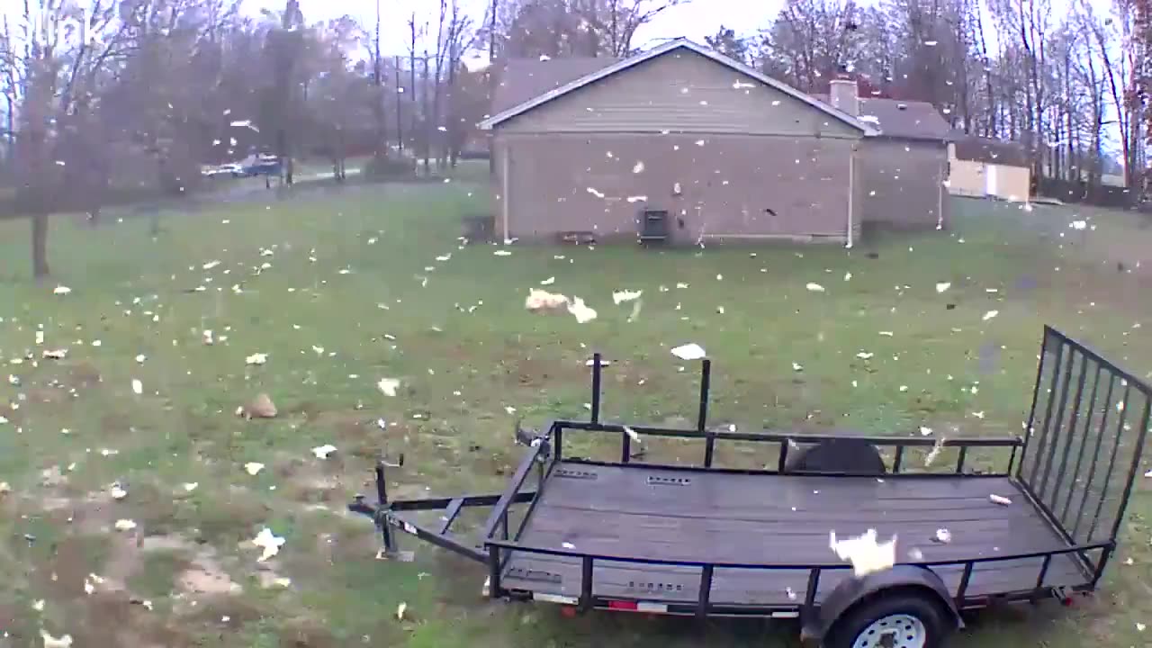 Video shows the moment a home exploded this morning in Tate Township, Ohio, killing 2 people