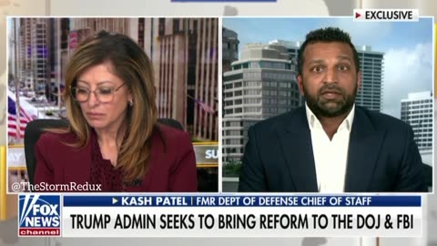 Kash Patel is asked how the American people can ever trust our law enforcement agencies again