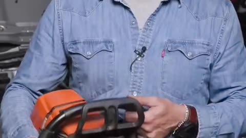 Charge Battery with a Chainsaw.