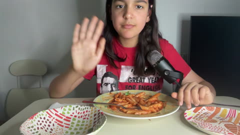 ASMR Penne Mukbang
