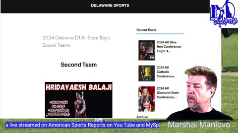 American Sports Reports - 2024 Delaware D1 Boys All State Soccer Teams