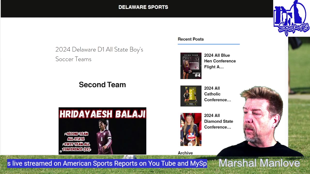 American Sports Reports - 2024 Delaware D1 Boys All State Soccer Teams