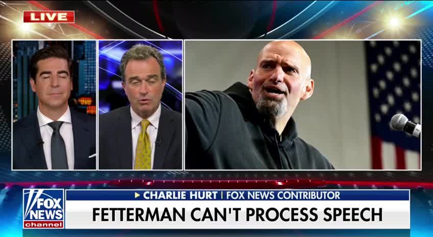 Jesse Watters On Fetterman Interview 10-8-22