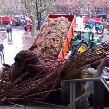 Farmers block roads due to legislation hindering their ability to produce food.