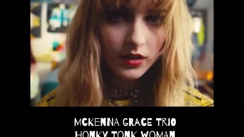 Mckenna Grace Trio - Honky Tonk Woman (one verse/chorus) - Taylor Swift AI vocal.