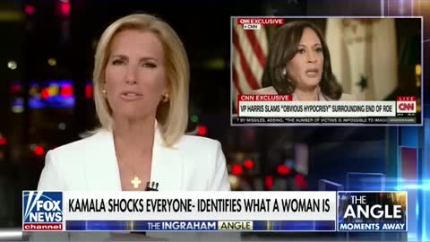 Laura Ingraham- At least Kamala Harris can identify a woman now