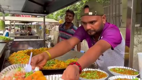 Unique street pav bhaji