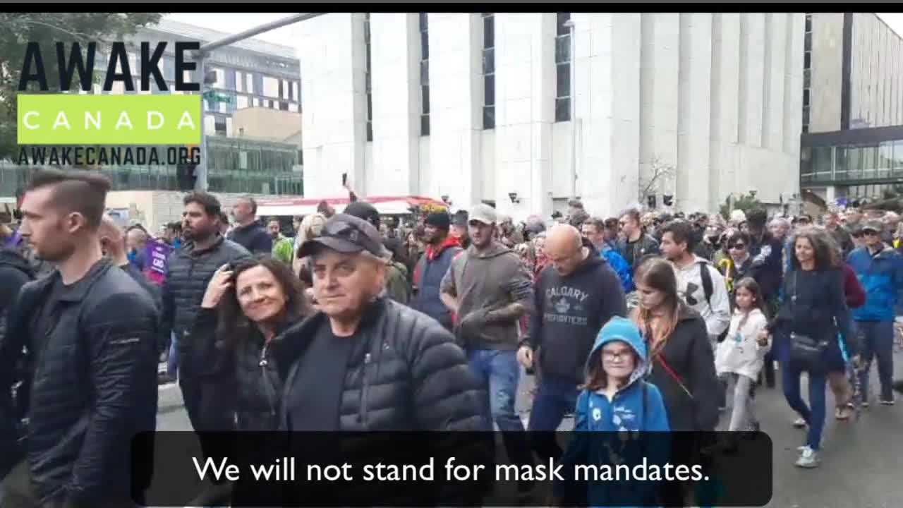 Calgary Freedom Rally.