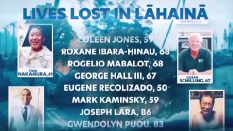 The list of dead and missing people in Maui