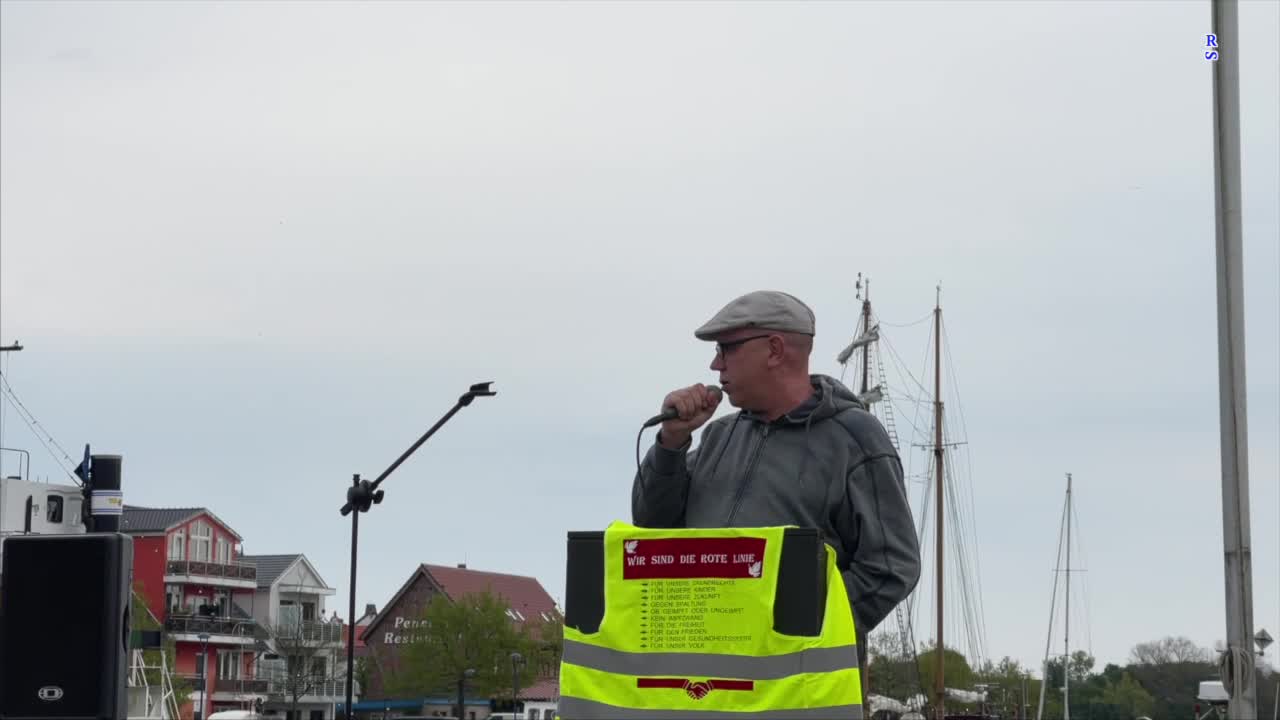 Wolgast: Rede von Thomas am 10-05-2022