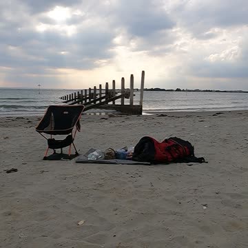 At the beach. West Sussex