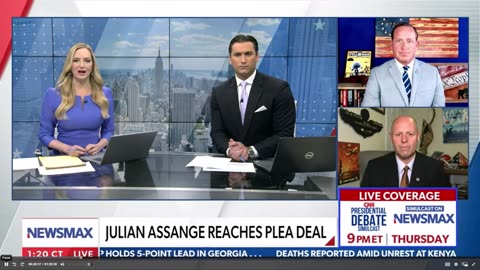 Newsmax - June 25, 2024 (Assange and Ukraine)