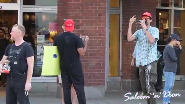 2019.07.25: WA: ANTIFA Has MAGA Hat Meltdown In Seattle from “Free Hugs From Trump Supporters”