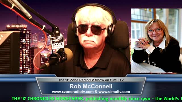 The 'X' Zone Radio/TV Show with Rob McConnell: Guest - LAYNE DALFEN