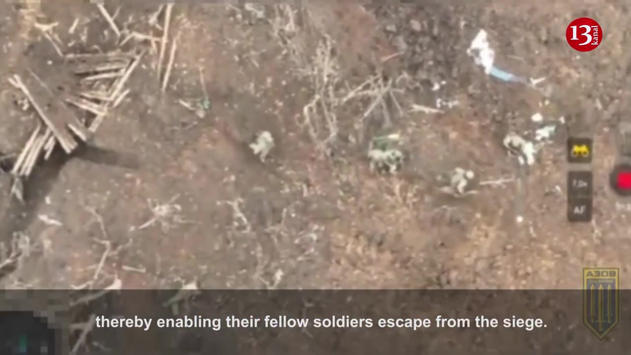 "Azov" fighters rescue surrounded Ukrainian soldiers - drones came to their aid