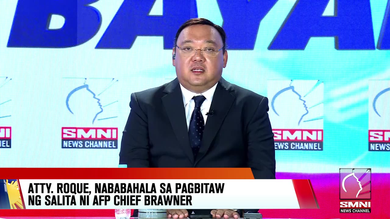 Atty. Roque, nababahala sa pagbitaw ng salita ni AFP Chief Brawner