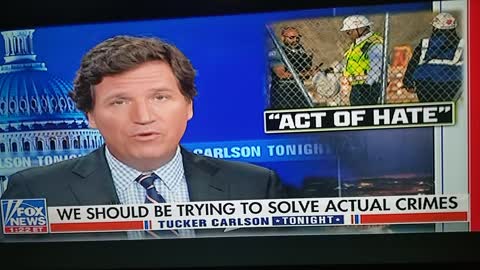 watching Tucker Carlson on King Obama Temple Rope drama