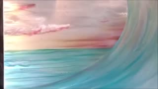 Sunrise Breaker Aluminum Art