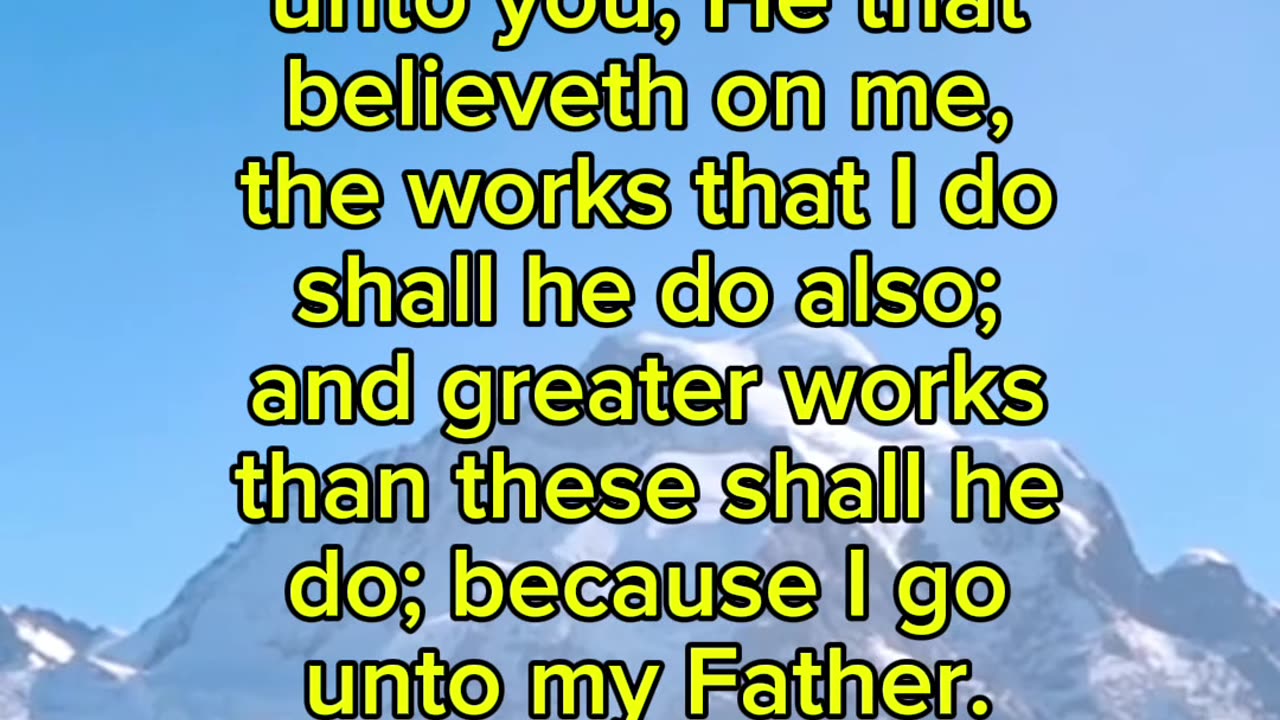1 John 14:13 | Greater Works | #shorts