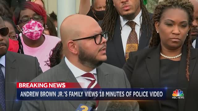 Family Of Andrew Brown Jr. View Footage Of Fatal Shooting NBC News