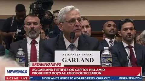 Garland Testifies | Check Description