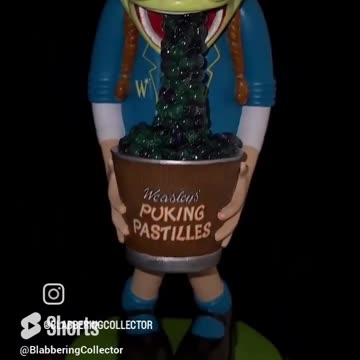 Noble Collection: Puking Girl Bookend #harrypotter #wizardingworld #weasleyswizardwheezes