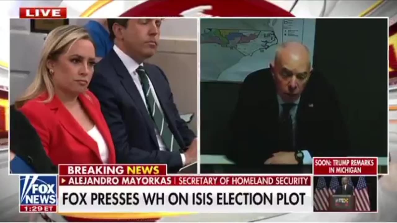 Mayorkas Is Questioned About The Election Day Terror Plot