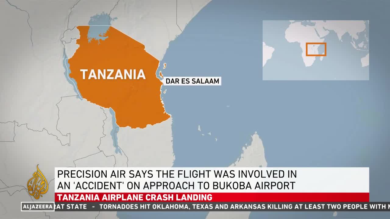 Tanzania’s Precision Air plane crashes into Lake Victoria