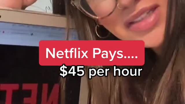 Side Hustle : Did You Know Netflix Will Pay You $45 Per Hour To Watch Movies? Make Money Online.