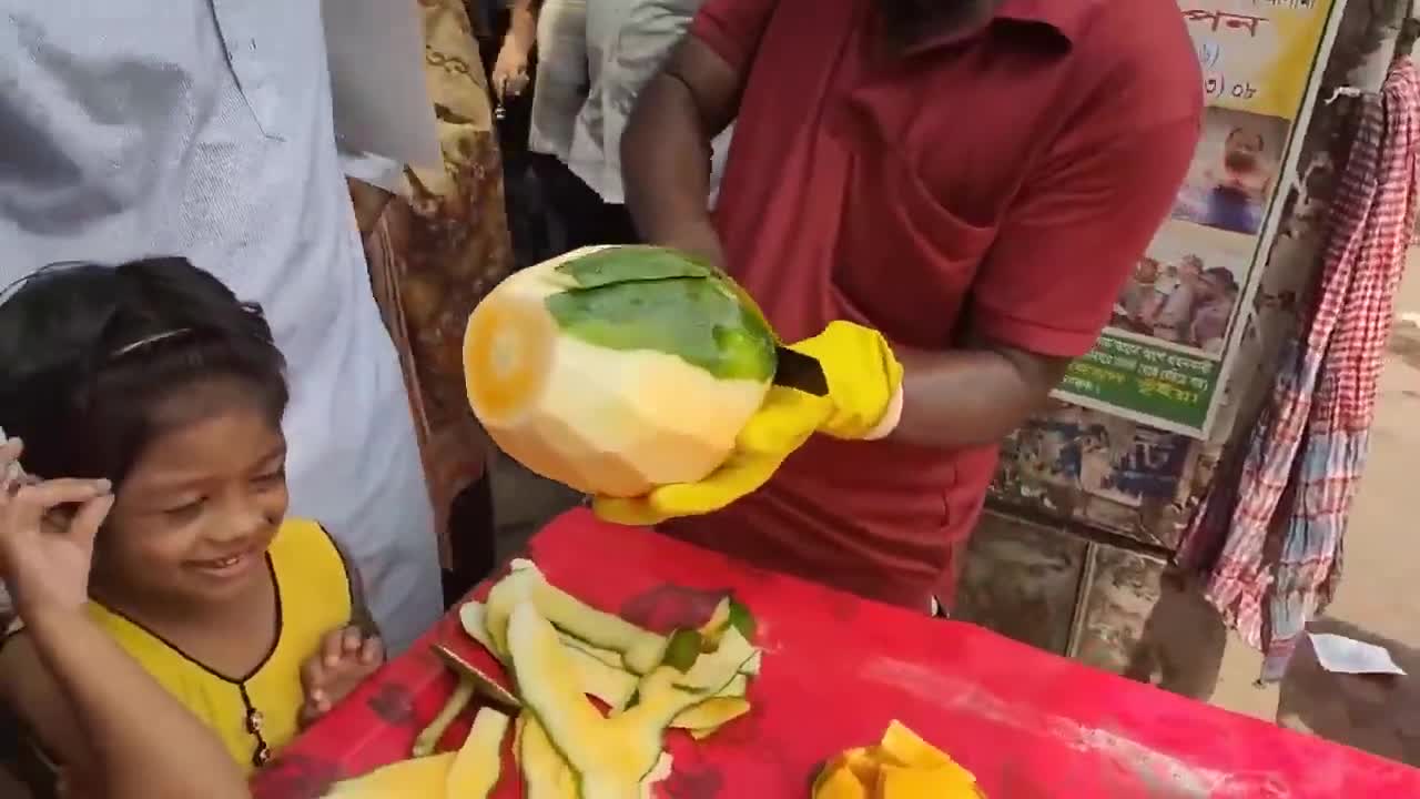 Amazing Skill of Workers How to Cut Fruits and Vegetables