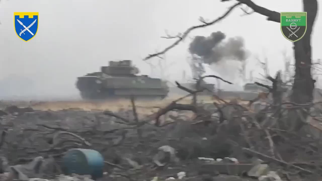 Ukrainian Bradleys on the Battlefield