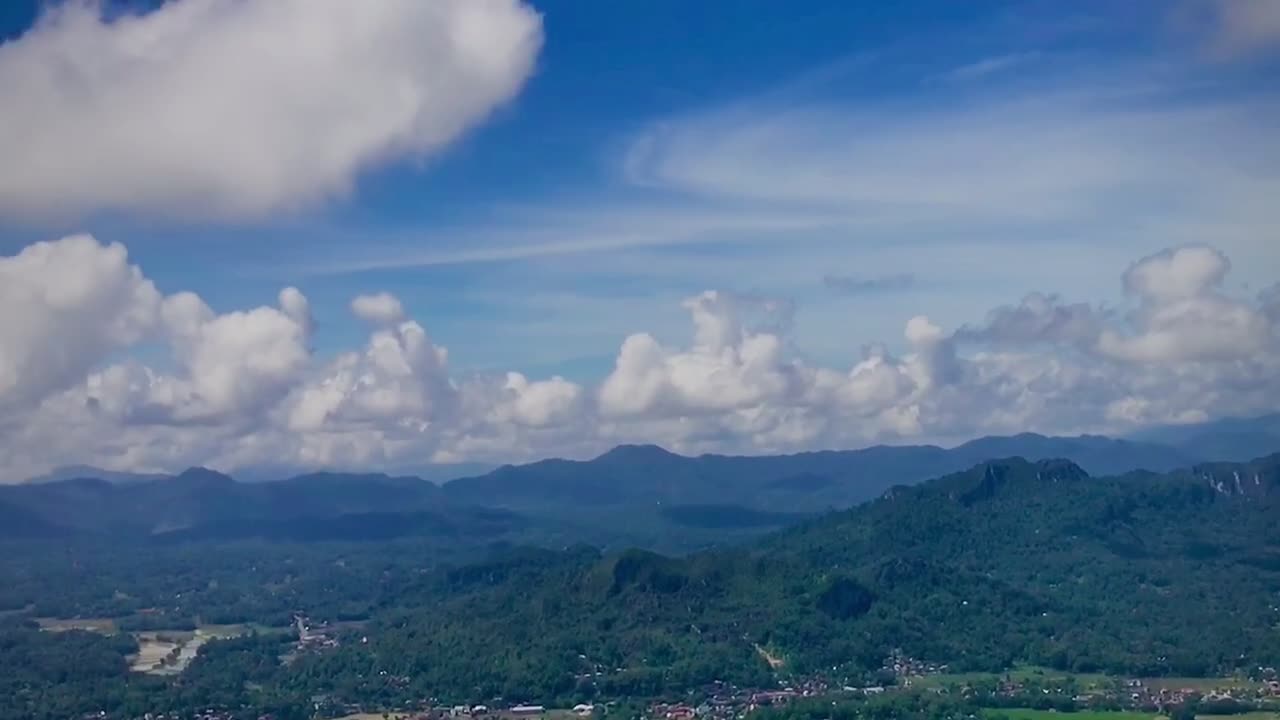 the beauty of the hills in the land of Toraja, Indonesia