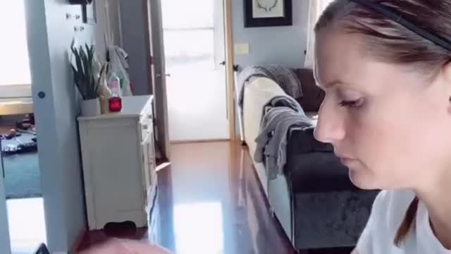 Funny video when white is working