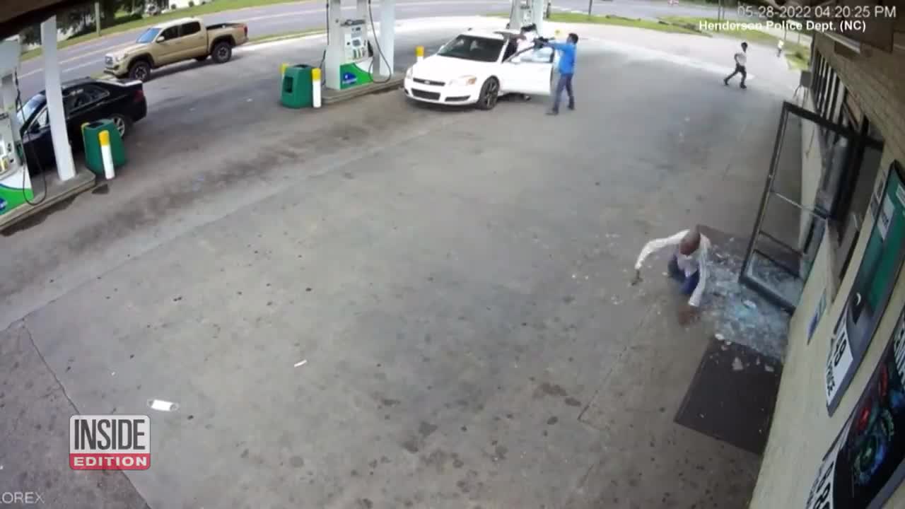 Man Runs for His Life After Gunshots Fired at Gas Station