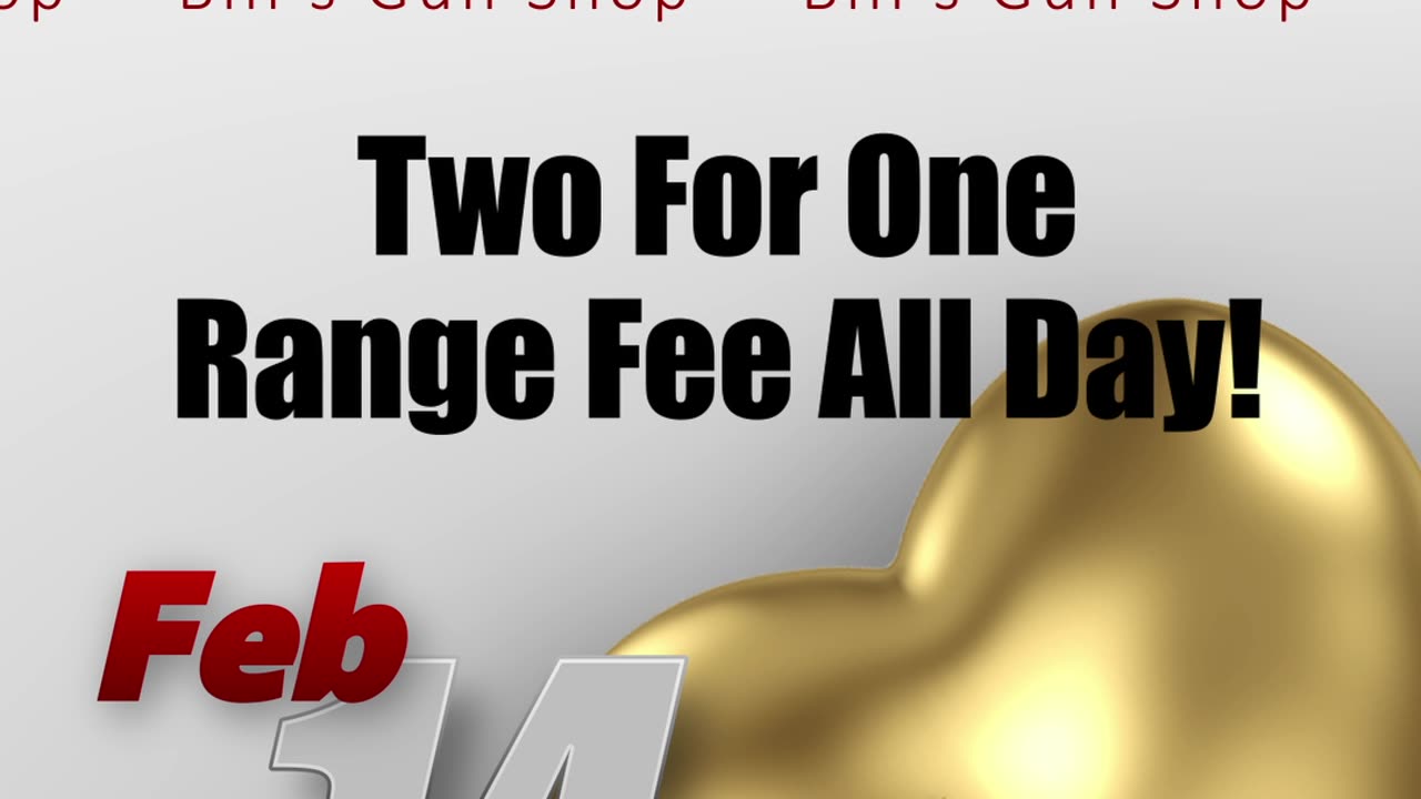 Two For One Range Fees!