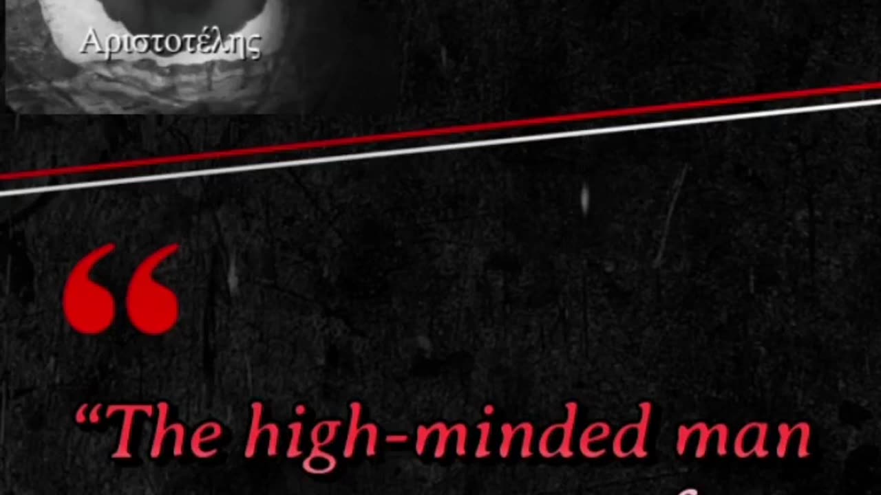 _THE HIGH-MINDED MAN MUST...!!_ By Aristotle _ #shorts #quotes #viral