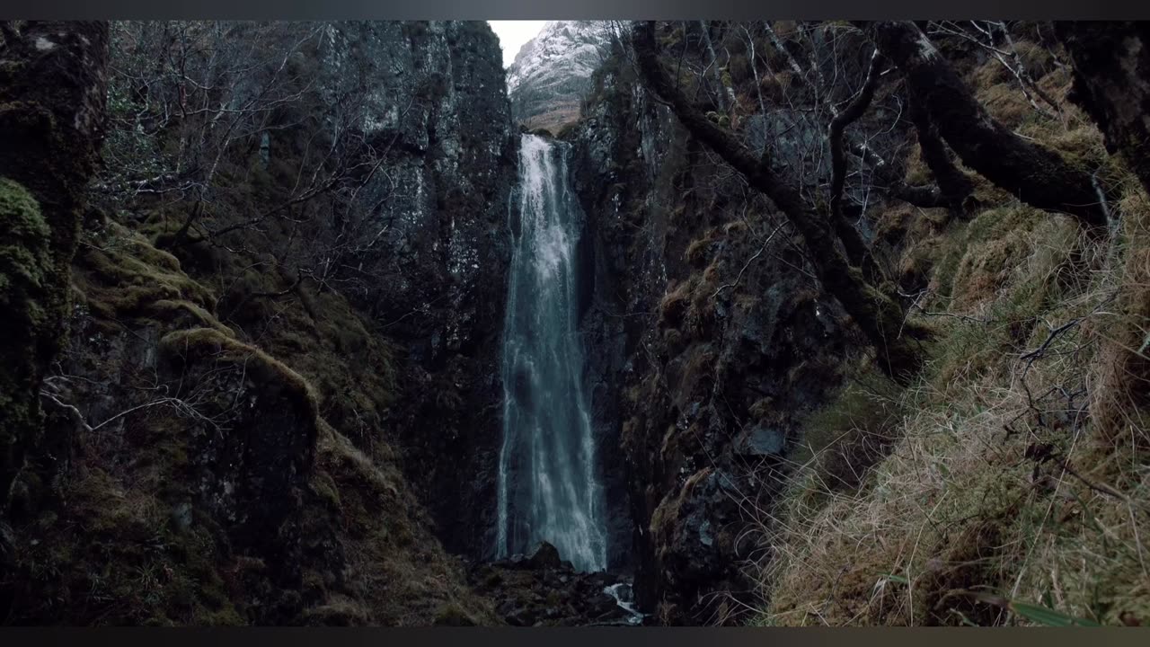 feel the beauty of natural waterfall