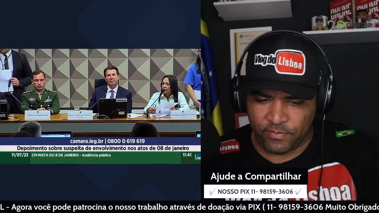 VLOGDOLISBOA LIVE PODCAST | Real News For Real People - AO VIVO - CPI Mista do 8 de Janeiro