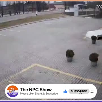 Shockwave From Distant Blast Hits Camera In Zhytomyr (Day 4) - February 27th 2022