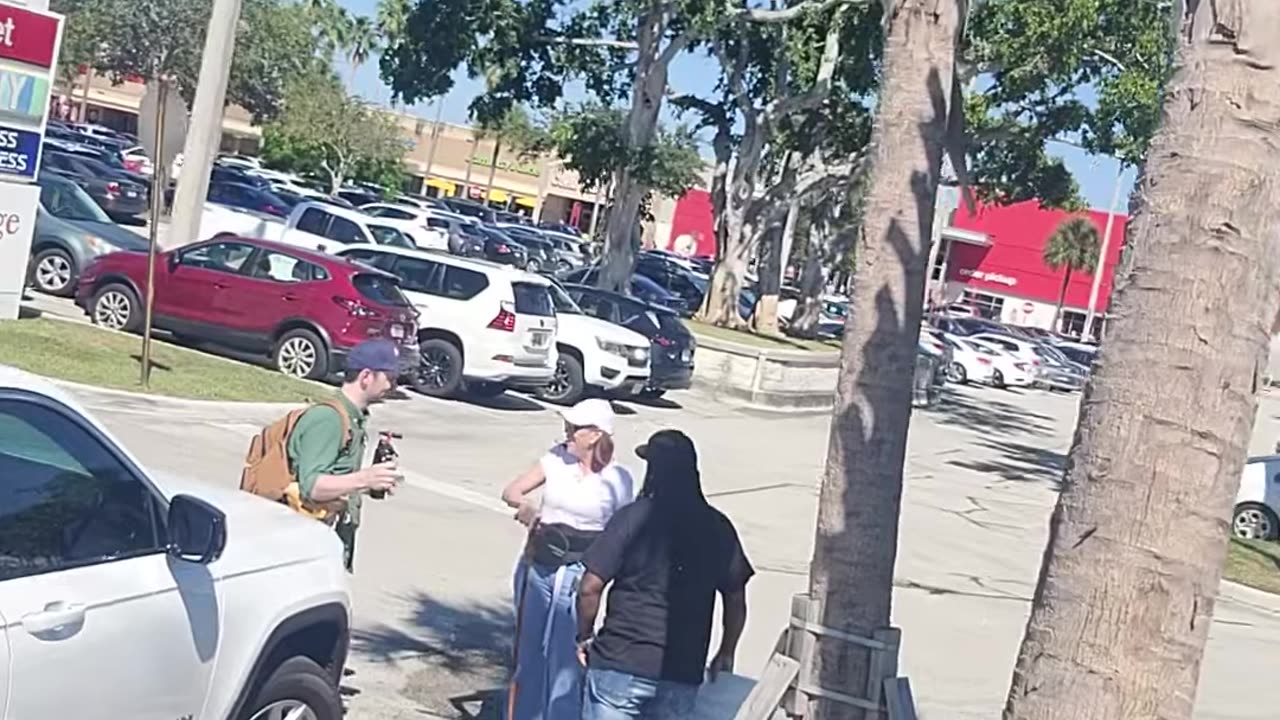 "Target is Targeting Our Kids" Jimmy Levy sings Boycott Target Outside Target