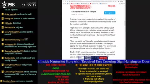 2021-11-28 14:00 EST - Your Voice, Your Call: with Chris Moore